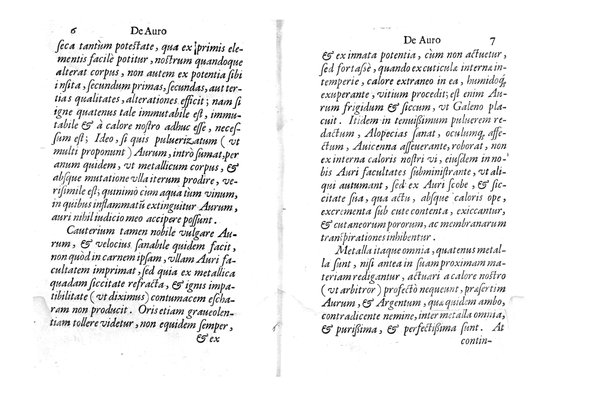 De auro dialogi tres. In quibus non solum de auri in re medica facultate, verum etiam de specifica eius, & caeterarum rerum forma, ac duplici potestate, qua mixtis in omnibus illa operatur, copiosè disputatur. Abrahamo è Porta Leonis ... auctore. ...