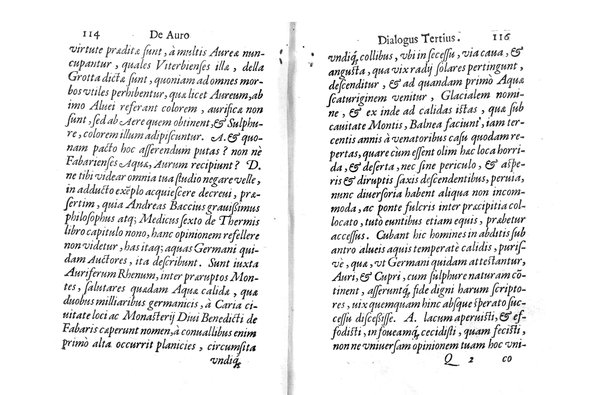 De auro dialogi tres. In quibus non solum de auri in re medica facultate, verum etiam de specifica eius, & caeterarum rerum forma, ac duplici potestate, qua mixtis in omnibus illa operatur, copiosè disputatur. Abrahamo è Porta Leonis ... auctore. ...