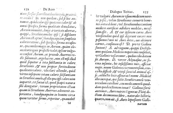 De auro dialogi tres. In quibus non solum de auri in re medica facultate, verum etiam de specifica eius, & caeterarum rerum forma, ac duplici potestate, qua mixtis in omnibus illa operatur, copiosè disputatur. Abrahamo è Porta Leonis ... auctore. ...