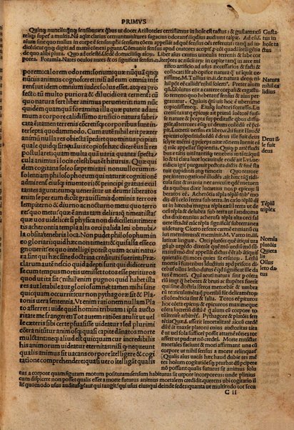 Commentarii questionum tusculanarum editi a Philippo Beroaldo