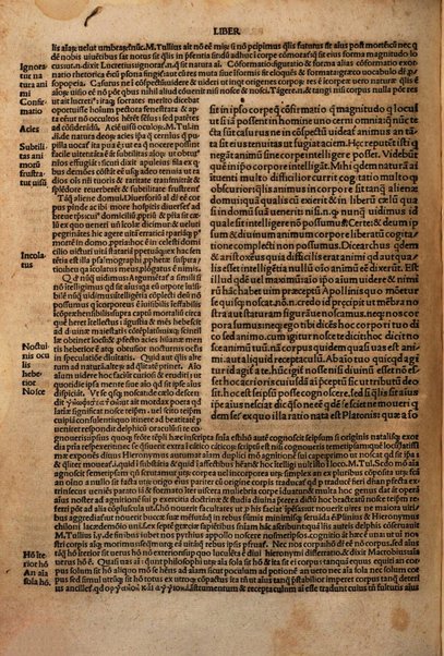 Commentarii questionum tusculanarum editi a Philippo Beroaldo