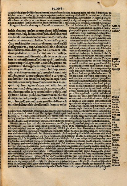 Commentarii questionum tusculanarum editi a Philippo Beroaldo