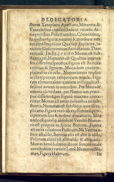 Iordani Bruni Nolani De monade numero et figura liber consequens quinque De minimo magno & mensura. Item De innumerabilibus, immenso, & infigurabili; seu De vniuerso & mundis libri octo ...