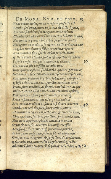 Iordani Bruni Nolani De monade numero et figura liber consequens quinque De minimo magno & mensura. Item De innumerabilibus, immenso, & infigurabili; seu De vniuerso & mundis libri octo ...