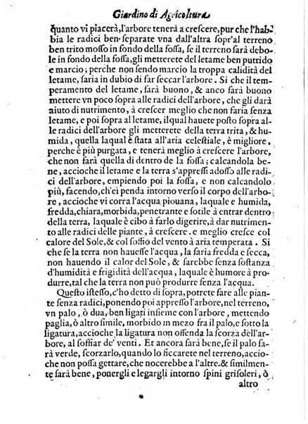 Giardino di agricoltura di Marco Bussato da Rauenna nel quale, con bellissimo ordine, si tratta di tutto quello, che s'appartiene à sapere à vn perfetto giardiniero: e s'insegna per pratica la vera maniera di piantare, & incalmare arbori e viti di tutte le sorti, & i varij e diuersi modi ch'in ciò si tengono. Dimostrandoli oltra che con i ragionamenti, anco con appropriati disegni ...