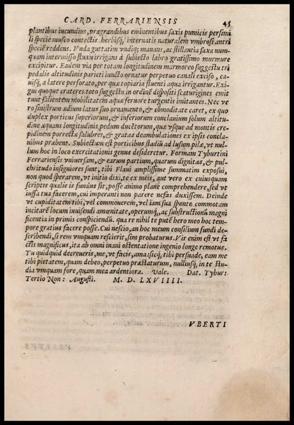 Vberti Folietae Opera. Subsiciua Opuscula Varia De linguae Latinae vsu et praestantia Clarorum Ligurum elogia