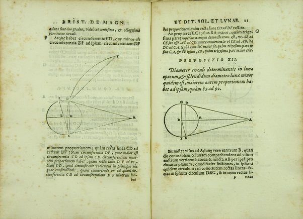 Aristarchi De magnitudinibus, et distantiis Solis, et Lunae, liber. Cum Pappi Alexandrini explicationibus quibusdam. A' Federico Commandino Vrbinate in latinum conuersus, ac commentarijs illustratus