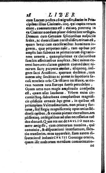 Vberti Folietae De linguae Latinae vsu et praestantia libri tres quae disputatio coram Iuuene clarissimo Iacobo Boncompagno summo bellicarum rerum pontificii solii praefecto, eoq. auctore ac iubente ab Antonio Saulio habita est