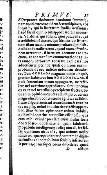 Vberti Folietae De linguae Latinae vsu et praestantia libri tres quae disputatio coram Iuuene clarissimo Iacobo Boncompagno summo bellicarum rerum pontificii solii praefecto, eoq. auctore ac iubente ab Antonio Saulio habita est