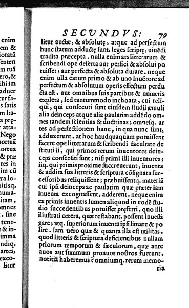 Vberti Folietae De linguae Latinae vsu et praestantia libri tres quae disputatio coram Iuuene clarissimo Iacobo Boncompagno summo bellicarum rerum pontificii solii praefecto, eoq. auctore ac iubente ab Antonio Saulio habita est