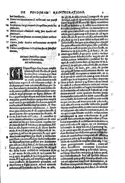 Excellentissimi iurisconsulti Paridis a Puteo. ... Tractatus insignis, de reintegratione feudorum De finibus & modo decidendi questiones confinium territoriorum De verborum significatione in materia reintegrationis & in Andree de Insernia scriptis breue compendium Vna cum Praxis reintegrationis hactenus nunque impressus sed nunc primum lucem editus ... Nuperrime castigatum, cum summariis, singulis capitibus prepositis, & repertorio copiosissimo, singulares & precipuas materias complectentibus ...