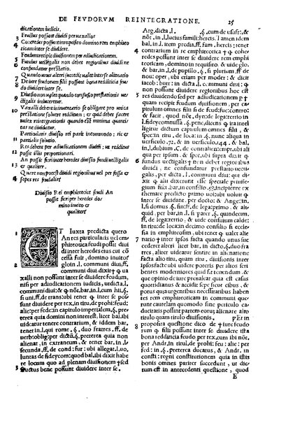 Excellentissimi iurisconsulti Paridis a Puteo. ... Tractatus insignis, de reintegratione feudorum De finibus & modo decidendi questiones confinium territoriorum De verborum significatione in materia reintegrationis & in Andree de Insernia scriptis breue compendium Vna cum Praxis reintegrationis hactenus nunque impressus sed nunc primum lucem editus ... Nuperrime castigatum, cum summariis, singulis capitibus prepositis, & repertorio copiosissimo, singulares & precipuas materias complectentibus ...