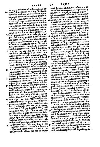 Excellentissimi iurisconsulti Paridis a Puteo. ... Tractatus insignis, de reintegratione feudorum De finibus & modo decidendi questiones confinium territoriorum De verborum significatione in materia reintegrationis & in Andree de Insernia scriptis breue compendium Vna cum Praxis reintegrationis hactenus nunque impressus sed nunc primum lucem editus ... Nuperrime castigatum, cum summariis, singulis capitibus prepositis, & repertorio copiosissimo, singulares & precipuas materias complectentibus ...