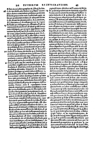 Excellentissimi iurisconsulti Paridis a Puteo. ... Tractatus insignis, de reintegratione feudorum De finibus & modo decidendi questiones confinium territoriorum De verborum significatione in materia reintegrationis & in Andree de Insernia scriptis breue compendium Vna cum Praxis reintegrationis hactenus nunque impressus sed nunc primum lucem editus ... Nuperrime castigatum, cum summariis, singulis capitibus prepositis, & repertorio copiosissimo, singulares & precipuas materias complectentibus ...