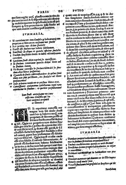 Excellentissimi iurisconsulti Paridis a Puteo. ... Tractatus insignis, de reintegratione feudorum De finibus & modo decidendi questiones confinium territoriorum De verborum significatione in materia reintegrationis & in Andree de Insernia scriptis breue compendium Vna cum Praxis reintegrationis hactenus nunque impressus sed nunc primum lucem editus ... Nuperrime castigatum, cum summariis, singulis capitibus prepositis, & repertorio copiosissimo, singulares & precipuas materias complectentibus ...