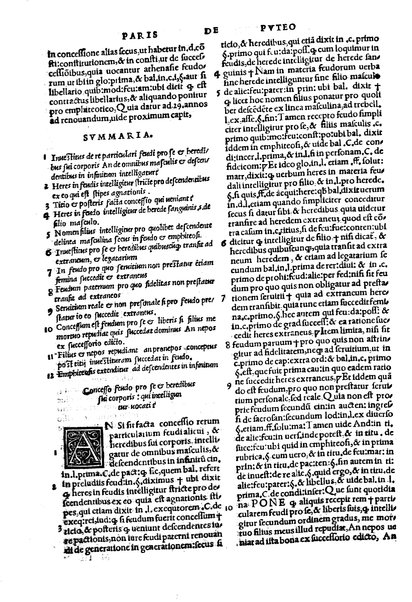 Excellentissimi iurisconsulti Paridis a Puteo. ... Tractatus insignis, de reintegratione feudorum De finibus & modo decidendi questiones confinium territoriorum De verborum significatione in materia reintegrationis & in Andree de Insernia scriptis breue compendium Vna cum Praxis reintegrationis hactenus nunque impressus sed nunc primum lucem editus ... Nuperrime castigatum, cum summariis, singulis capitibus prepositis, & repertorio copiosissimo, singulares & precipuas materias complectentibus ...