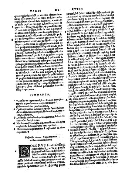 Excellentissimi iurisconsulti Paridis a Puteo. ... Tractatus insignis, de reintegratione feudorum De finibus & modo decidendi questiones confinium territoriorum De verborum significatione in materia reintegrationis & in Andree de Insernia scriptis breue compendium Vna cum Praxis reintegrationis hactenus nunque impressus sed nunc primum lucem editus ... Nuperrime castigatum, cum summariis, singulis capitibus prepositis, & repertorio copiosissimo, singulares & precipuas materias complectentibus ...