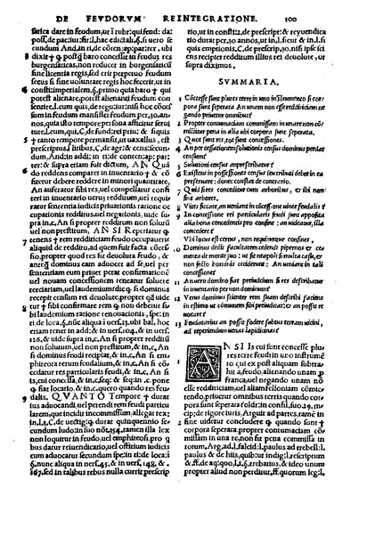 Excellentissimi iurisconsulti Paridis a Puteo. ... Tractatus insignis, de reintegratione feudorum De finibus & modo decidendi questiones confinium territoriorum De verborum significatione in materia reintegrationis & in Andree de Insernia scriptis breue compendium Vna cum Praxis reintegrationis hactenus nunque impressus sed nunc primum lucem editus ... Nuperrime castigatum, cum summariis, singulis capitibus prepositis, & repertorio copiosissimo, singulares & precipuas materias complectentibus ...