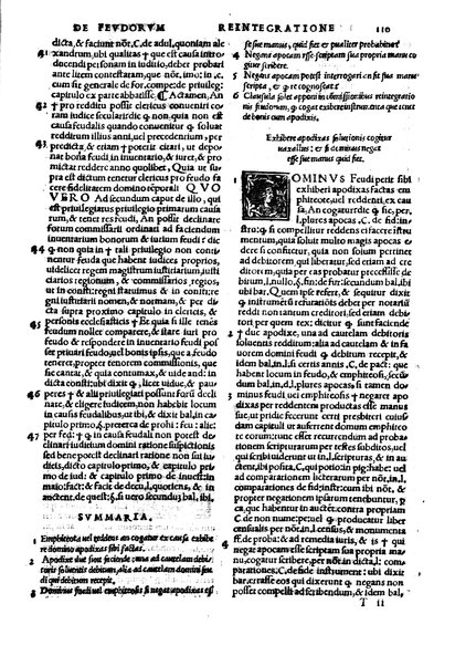 Excellentissimi iurisconsulti Paridis a Puteo. ... Tractatus insignis, de reintegratione feudorum De finibus & modo decidendi questiones confinium territoriorum De verborum significatione in materia reintegrationis & in Andree de Insernia scriptis breue compendium Vna cum Praxis reintegrationis hactenus nunque impressus sed nunc primum lucem editus ... Nuperrime castigatum, cum summariis, singulis capitibus prepositis, & repertorio copiosissimo, singulares & precipuas materias complectentibus ...