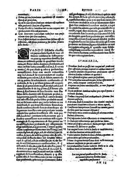 Excellentissimi iurisconsulti Paridis a Puteo. ... Tractatus insignis, de reintegratione feudorum De finibus & modo decidendi questiones confinium territoriorum De verborum significatione in materia reintegrationis & in Andree de Insernia scriptis breue compendium Vna cum Praxis reintegrationis hactenus nunque impressus sed nunc primum lucem editus ... Nuperrime castigatum, cum summariis, singulis capitibus prepositis, & repertorio copiosissimo, singulares & precipuas materias complectentibus ...