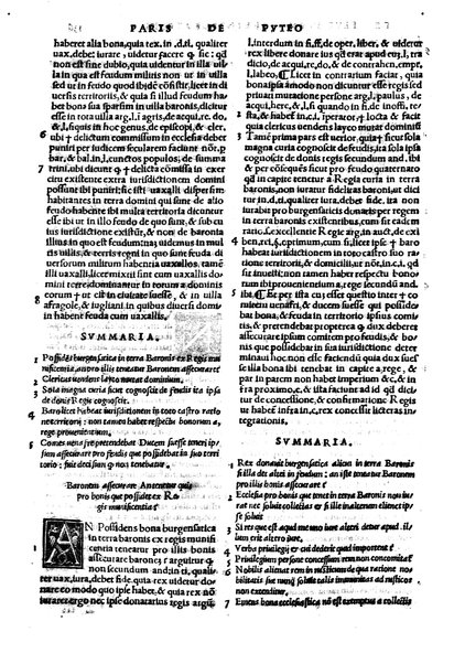 Excellentissimi iurisconsulti Paridis a Puteo. ... Tractatus insignis, de reintegratione feudorum De finibus & modo decidendi questiones confinium territoriorum De verborum significatione in materia reintegrationis & in Andree de Insernia scriptis breue compendium Vna cum Praxis reintegrationis hactenus nunque impressus sed nunc primum lucem editus ... Nuperrime castigatum, cum summariis, singulis capitibus prepositis, & repertorio copiosissimo, singulares & precipuas materias complectentibus ...