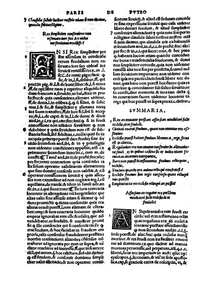 Excellentissimi iurisconsulti Paridis a Puteo. ... Tractatus insignis, de reintegratione feudorum De finibus & modo decidendi questiones confinium territoriorum De verborum significatione in materia reintegrationis & in Andree de Insernia scriptis breue compendium Vna cum Praxis reintegrationis hactenus nunque impressus sed nunc primum lucem editus ... Nuperrime castigatum, cum summariis, singulis capitibus prepositis, & repertorio copiosissimo, singulares & precipuas materias complectentibus ...