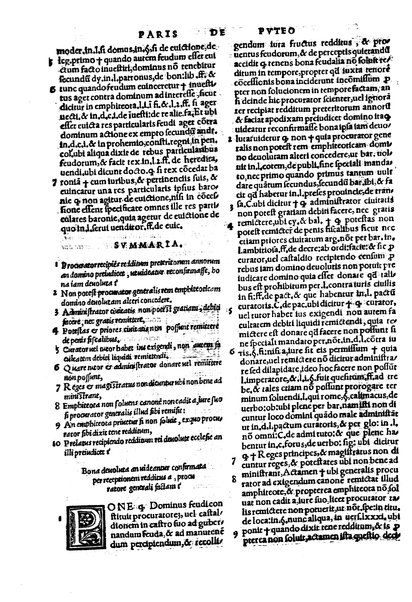 Excellentissimi iurisconsulti Paridis a Puteo. ... Tractatus insignis, de reintegratione feudorum De finibus & modo decidendi questiones confinium territoriorum De verborum significatione in materia reintegrationis & in Andree de Insernia scriptis breue compendium Vna cum Praxis reintegrationis hactenus nunque impressus sed nunc primum lucem editus ... Nuperrime castigatum, cum summariis, singulis capitibus prepositis, & repertorio copiosissimo, singulares & precipuas materias complectentibus ...