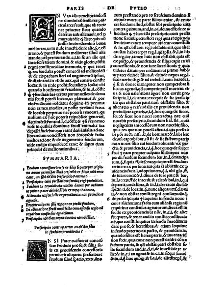 Excellentissimi iurisconsulti Paridis a Puteo. ... Tractatus insignis, de reintegratione feudorum De finibus & modo decidendi questiones confinium territoriorum De verborum significatione in materia reintegrationis & in Andree de Insernia scriptis breue compendium Vna cum Praxis reintegrationis hactenus nunque impressus sed nunc primum lucem editus ... Nuperrime castigatum, cum summariis, singulis capitibus prepositis, & repertorio copiosissimo, singulares & precipuas materias complectentibus ...