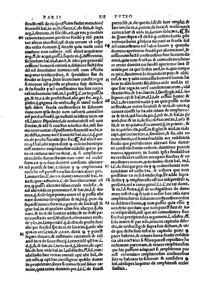 Excellentissimi iurisconsulti Paridis a Puteo. ... Tractatus insignis, de reintegratione feudorum De finibus & modo decidendi questiones confinium territoriorum De verborum significatione in materia reintegrationis & in Andree de Insernia scriptis breue compendium Vna cum Praxis reintegrationis hactenus nunque impressus sed nunc primum lucem editus ... Nuperrime castigatum, cum summariis, singulis capitibus prepositis, & repertorio copiosissimo, singulares & precipuas materias complectentibus ...