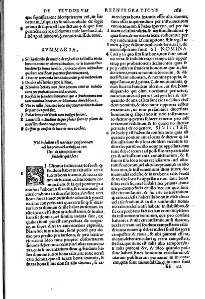 Excellentissimi iurisconsulti Paridis a Puteo. ... Tractatus insignis, de reintegratione feudorum De finibus & modo decidendi questiones confinium territoriorum De verborum significatione in materia reintegrationis & in Andree de Insernia scriptis breue compendium Vna cum Praxis reintegrationis hactenus nunque impressus sed nunc primum lucem editus ... Nuperrime castigatum, cum summariis, singulis capitibus prepositis, & repertorio copiosissimo, singulares & precipuas materias complectentibus ...