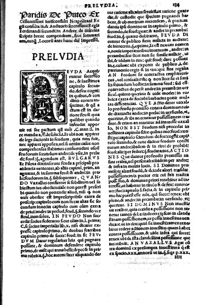 Excellentissimi iurisconsulti Paridis a Puteo. ... Tractatus insignis, de reintegratione feudorum De finibus & modo decidendi questiones confinium territoriorum De verborum significatione in materia reintegrationis & in Andree de Insernia scriptis breue compendium Vna cum Praxis reintegrationis hactenus nunque impressus sed nunc primum lucem editus ... Nuperrime castigatum, cum summariis, singulis capitibus prepositis, & repertorio copiosissimo, singulares & precipuas materias complectentibus ...