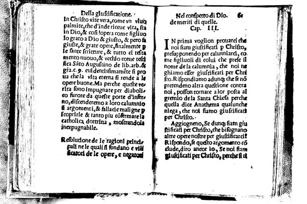 Trattato de la giustificatione de l'huomo nel conspetto di Dio, secondo la pura dottrina de lo Euangelio, composto da frate Ambrosio Catharino Polito da Siena ...