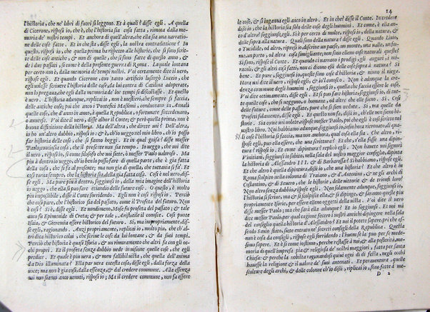 Della historia diece dialoghi di m. Francesco Patritio ne' quali si ragiona di tutte le cose appartenenti all'historia, & allo scriuerla, & all'osseruarla