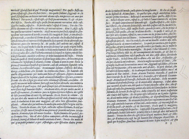 Della historia diece dialoghi di m. Francesco Patritio ne' quali si ragiona di tutte le cose appartenenti all'historia, & allo scriuerla, & all'osseruarla
