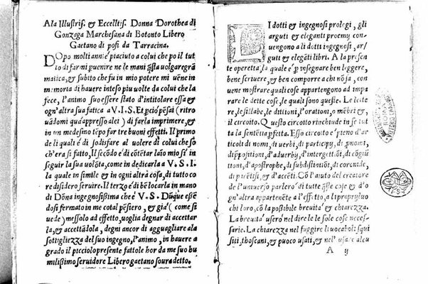 La Grammatica volgare trouata ne le opere di Dante, di Francesco petrarca, di Giouan boccaccio di Cin da pistoia di Guitton da rezzo