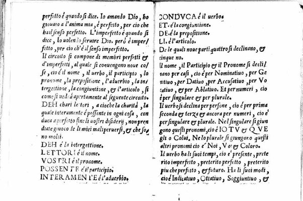 La Grammatica volgare trouata ne le opere di Dante, di Francesco petrarca, di Giouan boccaccio di Cin da pistoia di Guitton da rezzo