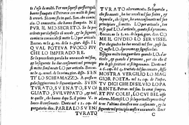 La Grammatica volgare trouata ne le opere di Dante, di Francesco petrarca, di Giouan boccaccio di Cin da pistoia di Guitton da rezzo