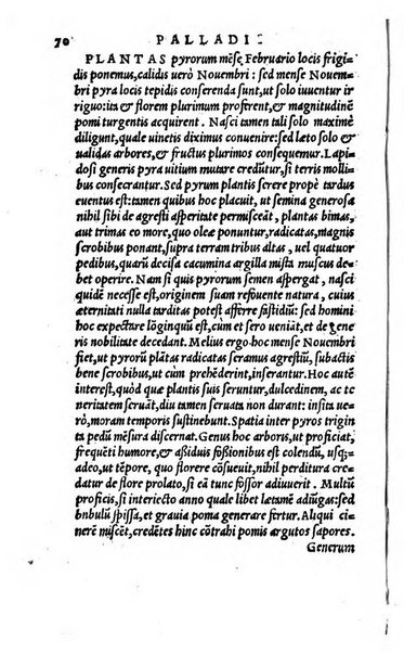 Palladii Rutilii Tauri Aemiliani ... De re rustica libri 14