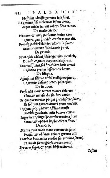 Palladii Rutilii Tauri Aemiliani ... De re rustica libri 14