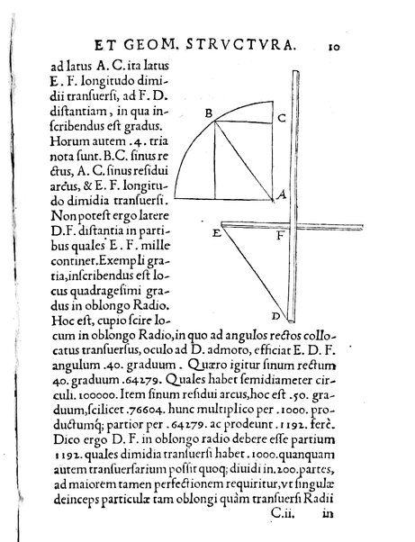 Gemmae Frisii ... De radio astronomico & geometrico liber. In quo multa quæ ad geographiam, opticam, geometriam & astronomiam vtilis. sunt, demonstrantur ...