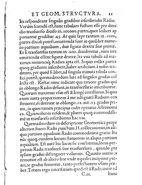 Gemmae Frisii ... De radio astronomico & geometrico liber. In quo multa quæ ad geographiam, opticam, geometriam & astronomiam vtilis. sunt, demonstrantur ...