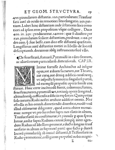 Gemmae Frisii ... De radio astronomico & geometrico liber. In quo multa quæ ad geographiam, opticam, geometriam & astronomiam vtilis. sunt, demonstrantur ...