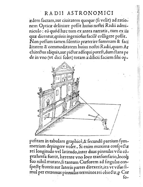 Gemmae Frisii ... De radio astronomico & geometrico liber. In quo multa quæ ad geographiam, opticam, geometriam & astronomiam vtilis. sunt, demonstrantur ...