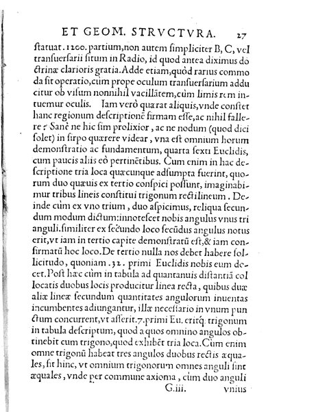 Gemmae Frisii ... De radio astronomico & geometrico liber. In quo multa quæ ad geographiam, opticam, geometriam & astronomiam vtilis. sunt, demonstrantur ...