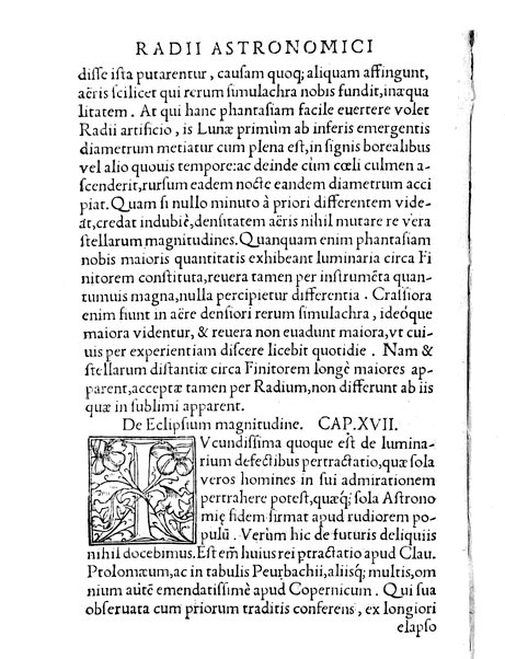 Gemmae Frisii ... De radio astronomico & geometrico liber. In quo multa quæ ad geographiam, opticam, geometriam & astronomiam vtilis. sunt, demonstrantur ...