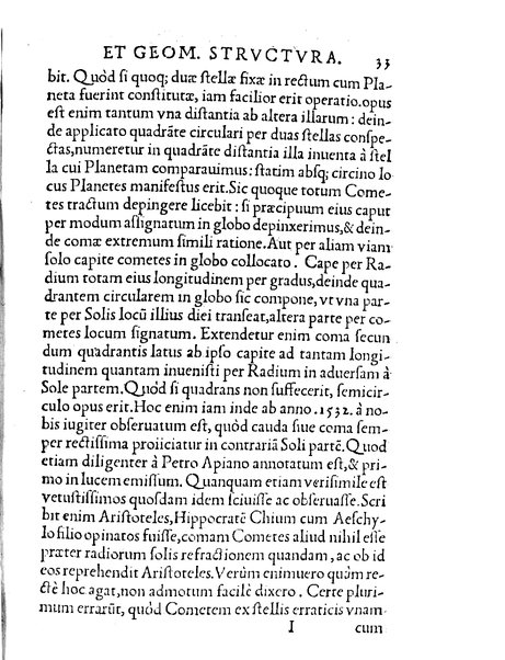 Gemmae Frisii ... De radio astronomico & geometrico liber. In quo multa quæ ad geographiam, opticam, geometriam & astronomiam vtilis. sunt, demonstrantur ...