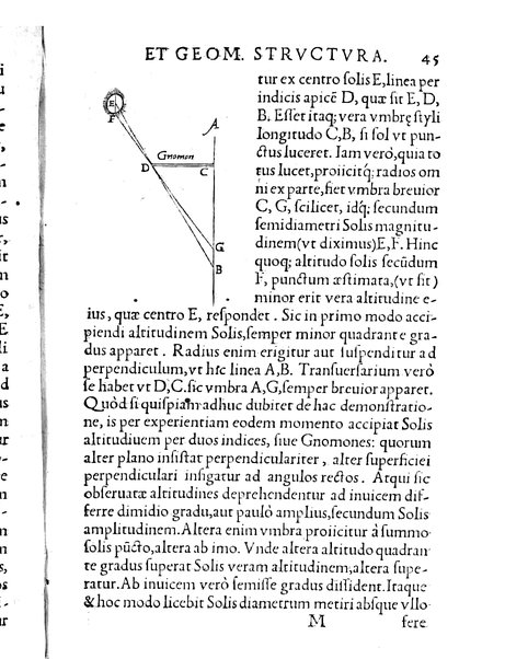 Gemmae Frisii ... De radio astronomico & geometrico liber. In quo multa quæ ad geographiam, opticam, geometriam & astronomiam vtilis. sunt, demonstrantur ...