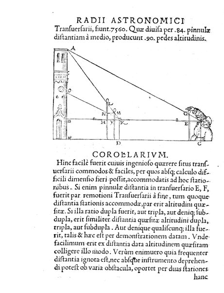 Gemmae Frisii ... De radio astronomico & geometrico liber. In quo multa quæ ad geographiam, opticam, geometriam & astronomiam vtilis. sunt, demonstrantur ...