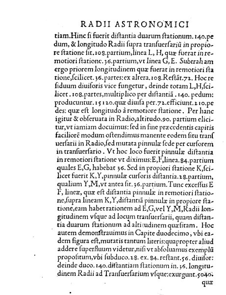 Gemmae Frisii ... De radio astronomico & geometrico liber. In quo multa quæ ad geographiam, opticam, geometriam & astronomiam vtilis. sunt, demonstrantur ...