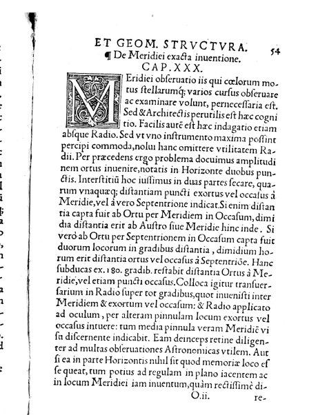 Gemmae Frisii ... De radio astronomico & geometrico liber. In quo multa quæ ad geographiam, opticam, geometriam & astronomiam vtilis. sunt, demonstrantur ...